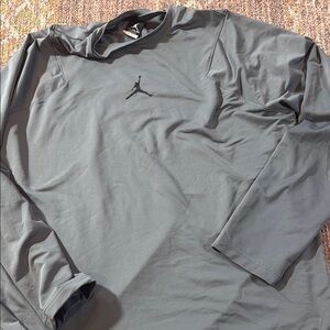 Men's Gray Nike Jordan long sleeve size XXL